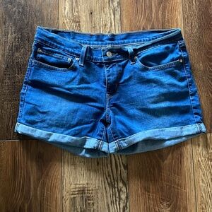 Levi Strauss & Co. Blue jean shorts. Excellent condition!